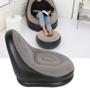 Inflatable Sofa With Foot Pad