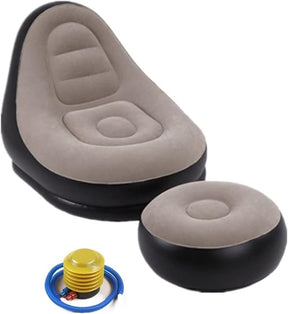 Inflatable Sofa With Foot Pad