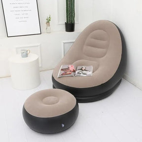 Inflatable Sofa With Foot Pad