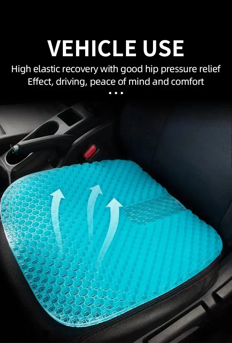 3D Double Layer Breathable Cooling Pad Honeycomb Car Seat Cushion